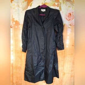WeatherWise Black Long Coat